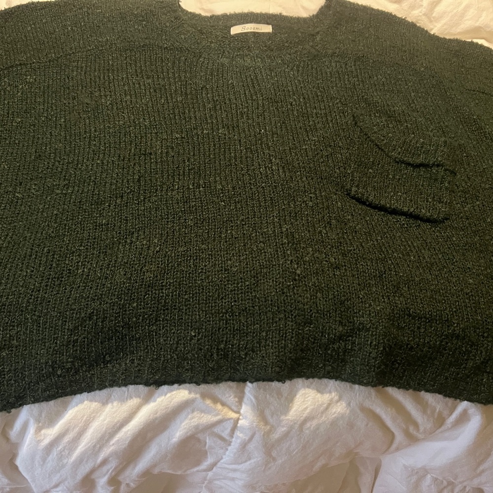 Women Green Sweater size 20